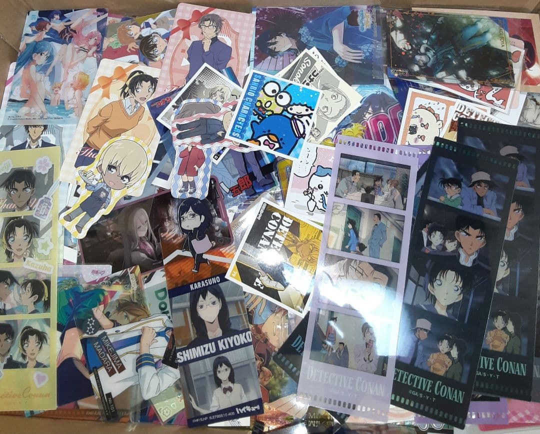 アニメグッズ シール・カード 大量 まとめ売り 1200点