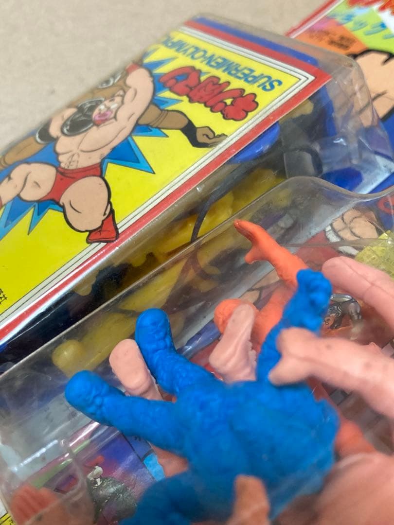 未開封　キン肉マンデラックスリング　キン消し　消しゴム