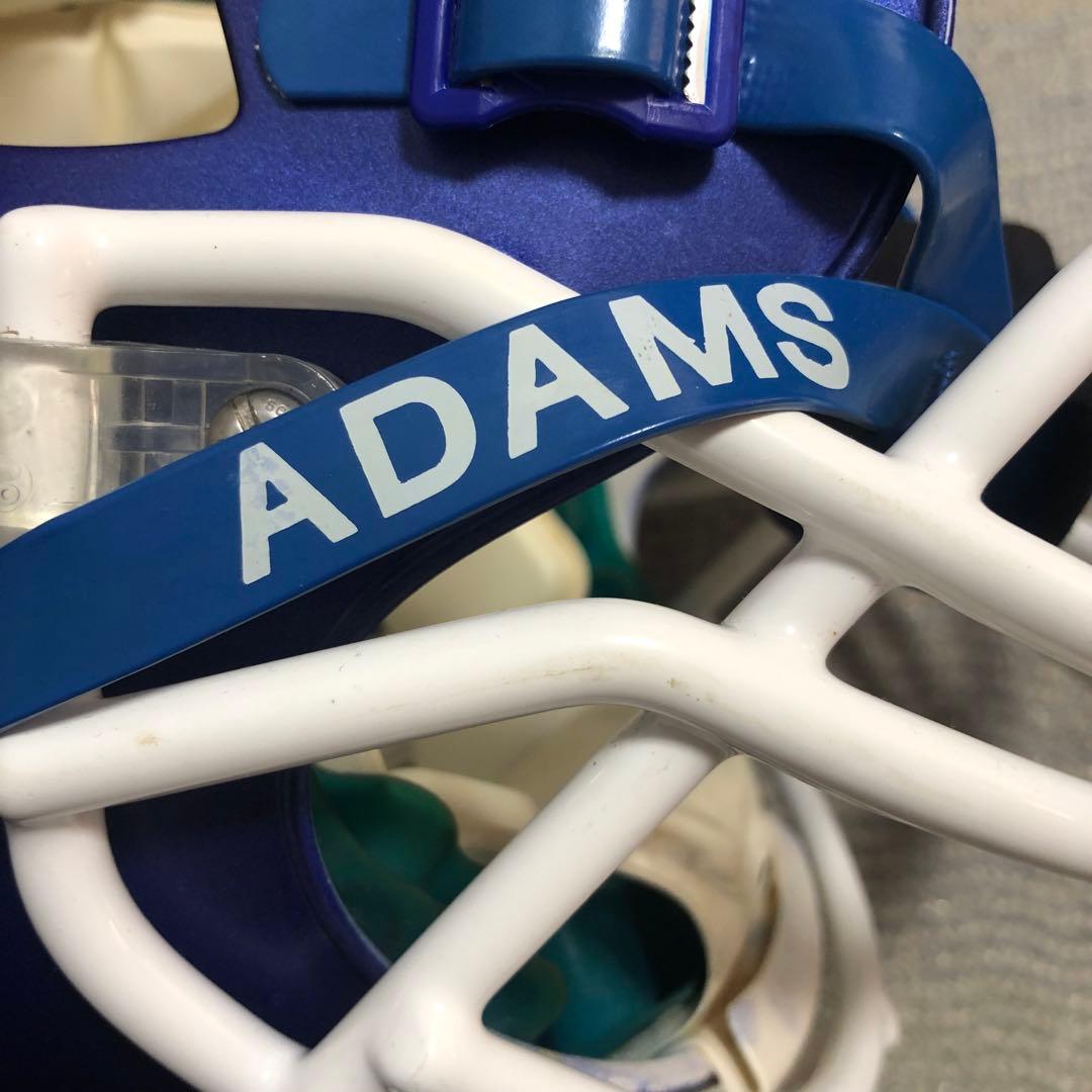 schutt 青 アメフトヘルメット 傷あり