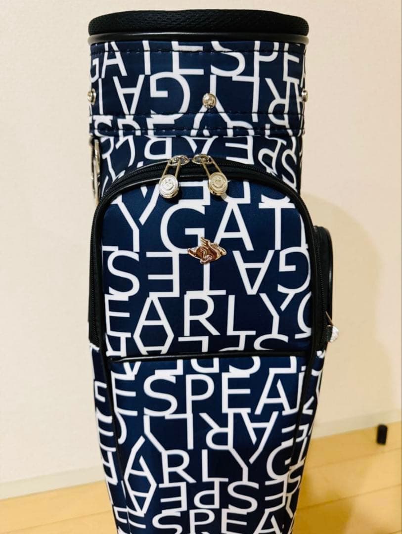 PEARLY GATES キャディバッグ ゴルフバッグ　女性用　キャスター付き