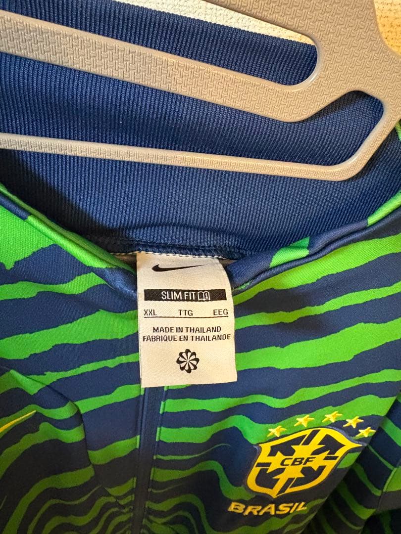 日本未発売　2022 ブラジル代表アンセムジャケット　完売品　xxl