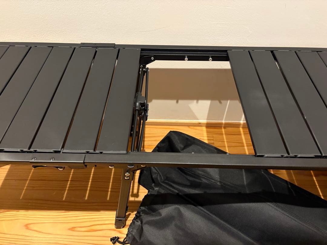 アルペン　IGTアルミテーブル88・延長パーツ・サイドボックス・ウッド天板２枚