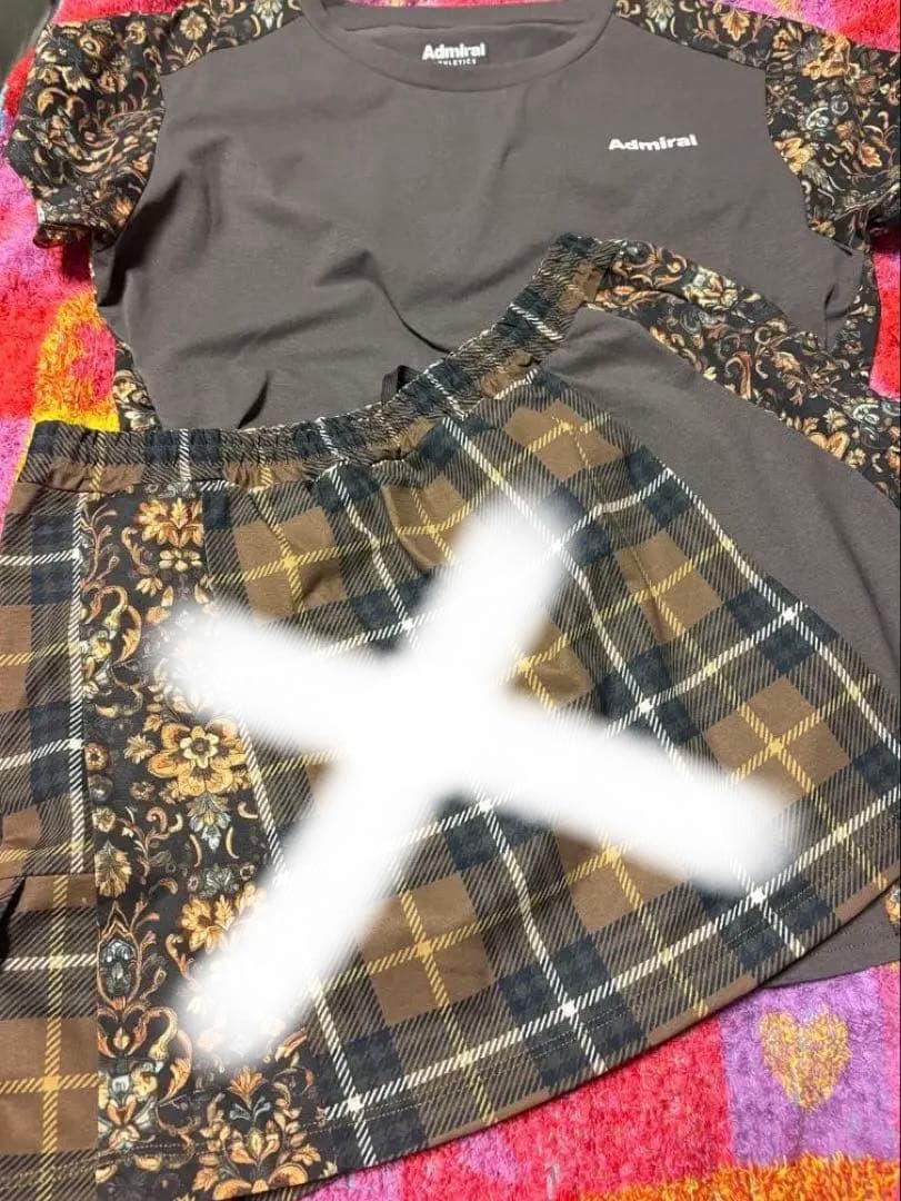 【新品】Admiral テニスウェアセット ダークブラウン