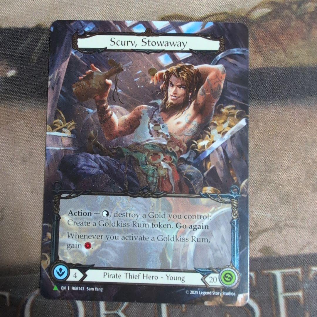 FaB　密航者、スカーヴ/Scurv, Stowaway　CF　Marvel