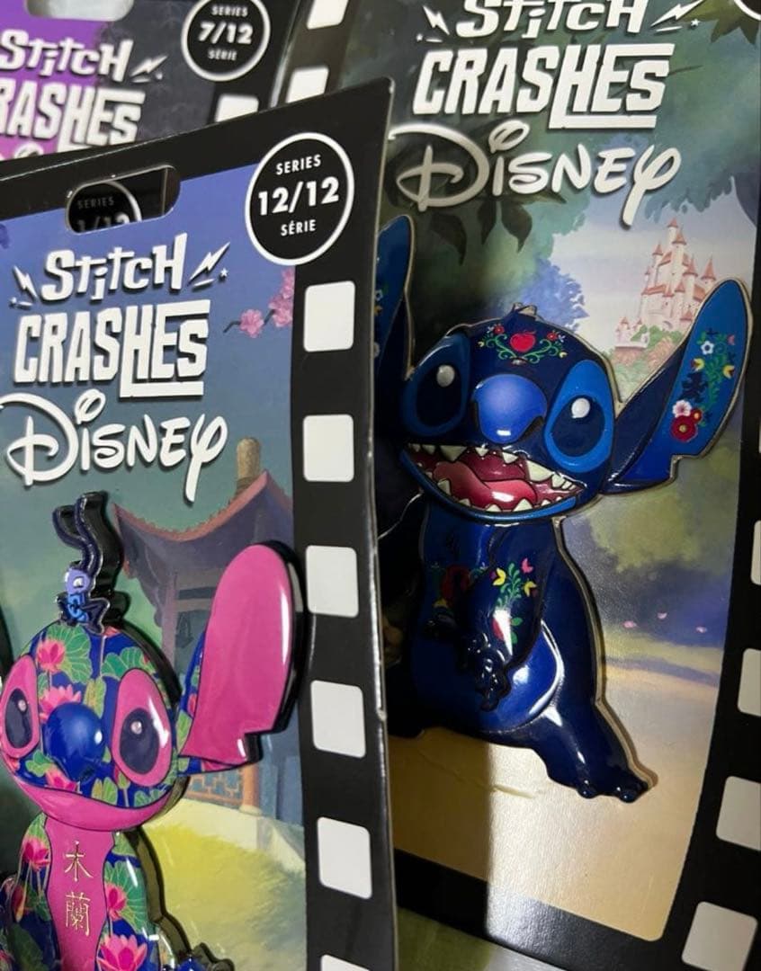 【2月4日まで限定値下げ】スティッチ　ピンバッジセット