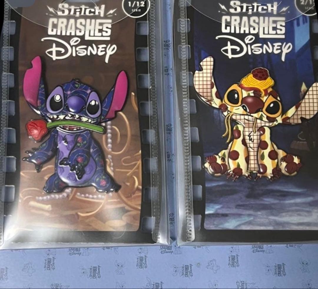 【2月4日まで限定値下げ】スティッチ　ピンバッジセット