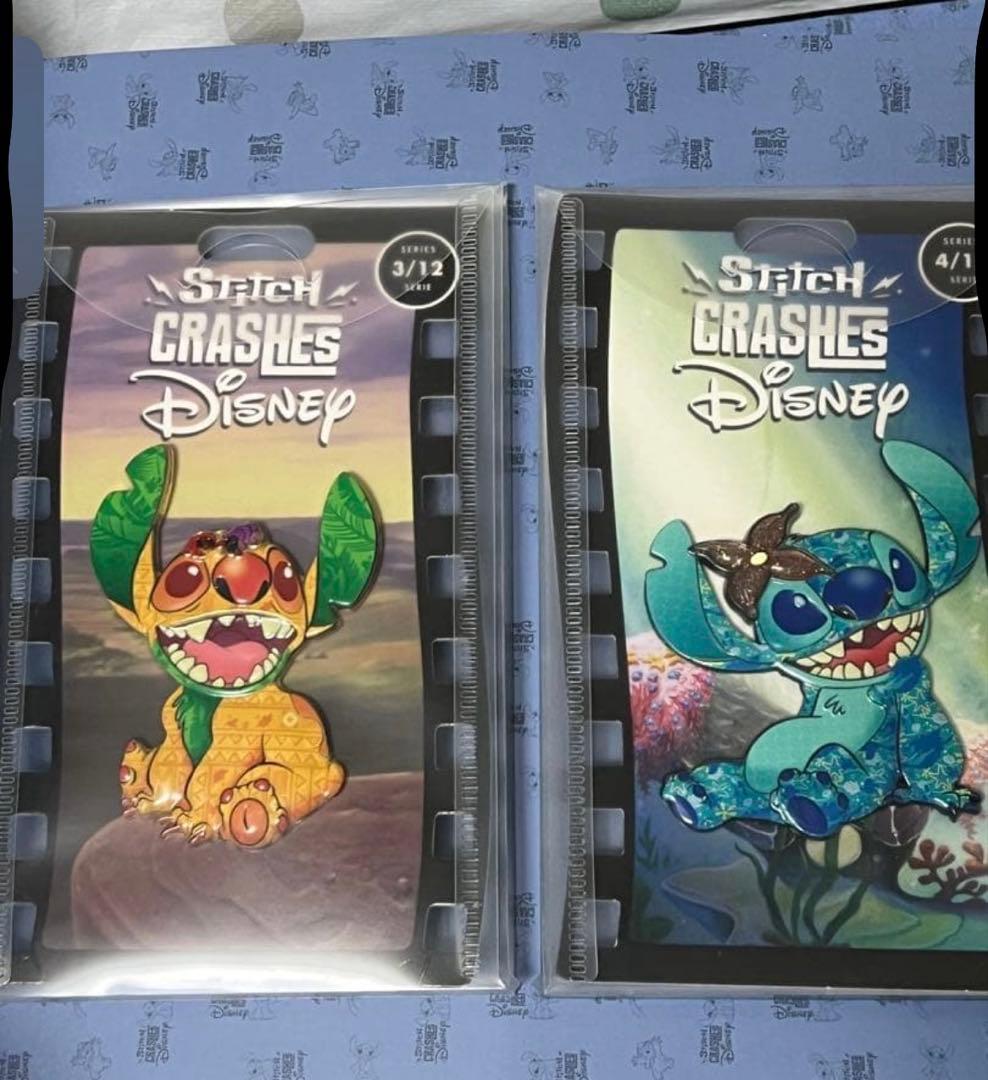 【2月4日まで限定値下げ】スティッチ　ピンバッジセット