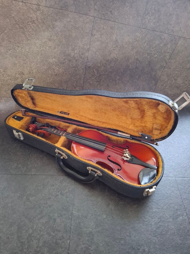 タカベ　バイオリン　ケース　セット　キッズ用　インテリア