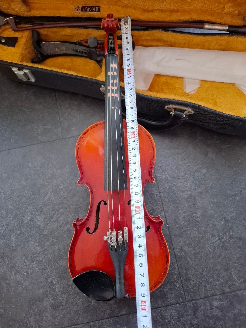 タカベ　バイオリン　ケース　セット　キッズ用　インテリア