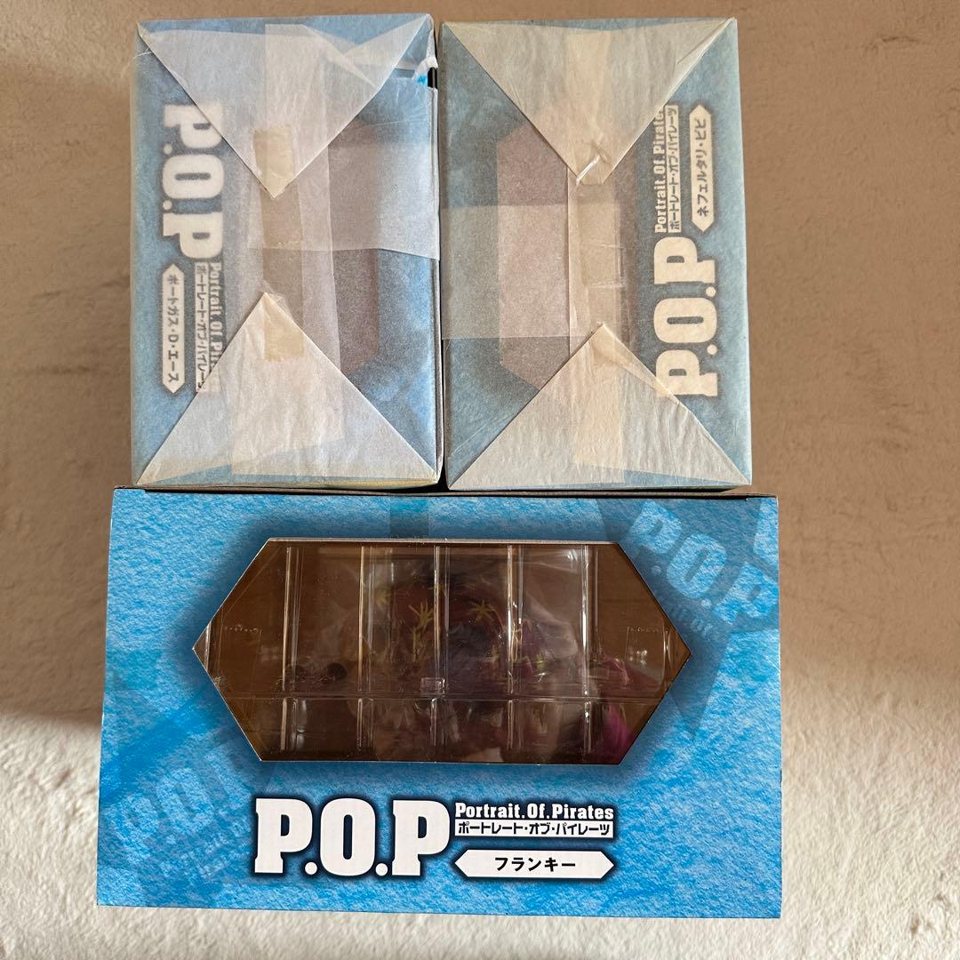 ⭐️新品 未使用⭐️P.O.P フランキー エース ビビ 3体セット