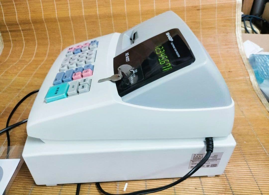 シャープレジスター　XE-A127　簡単便利特殊　送料込　357951