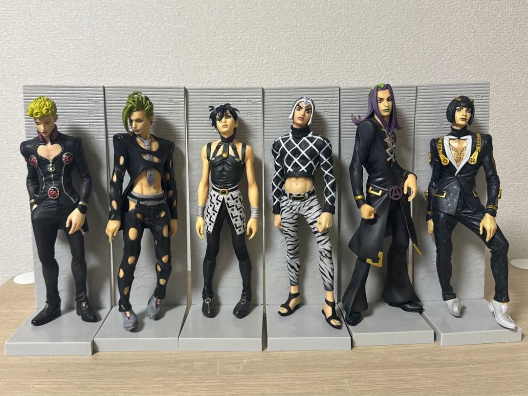 ジョジョの奇妙な冒険黄金の風 DXF Passioneブラックカラー6体セット
