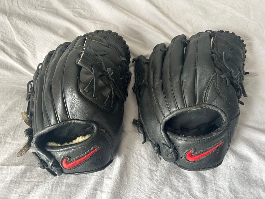 ナイキ NIKE ダイヤモンド 野球グローブ セット 内野手 右投げ ブラック