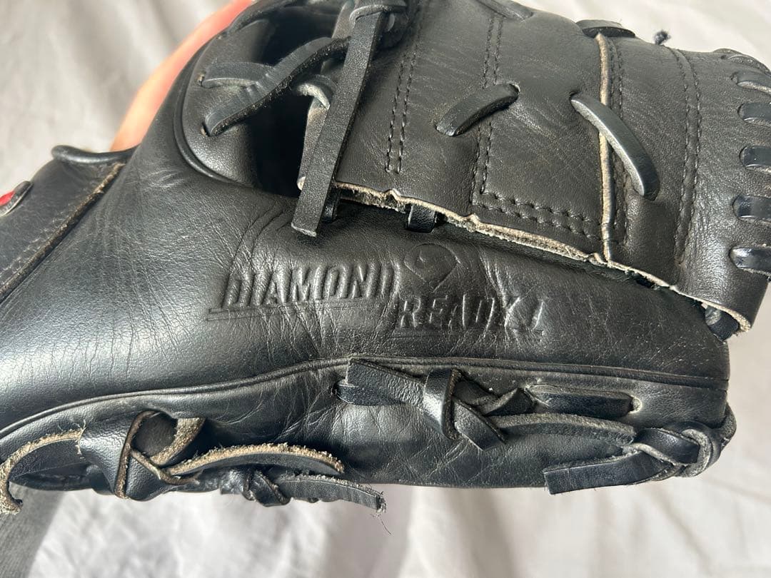 ナイキ NIKE ダイヤモンド 野球グローブ セット 内野手 右投げ ブラック