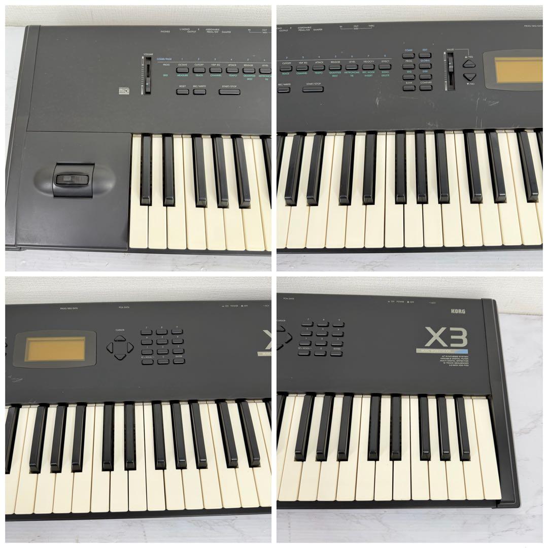KORG　X3　シンセサイザー　ミュージックワークステーション　動作品