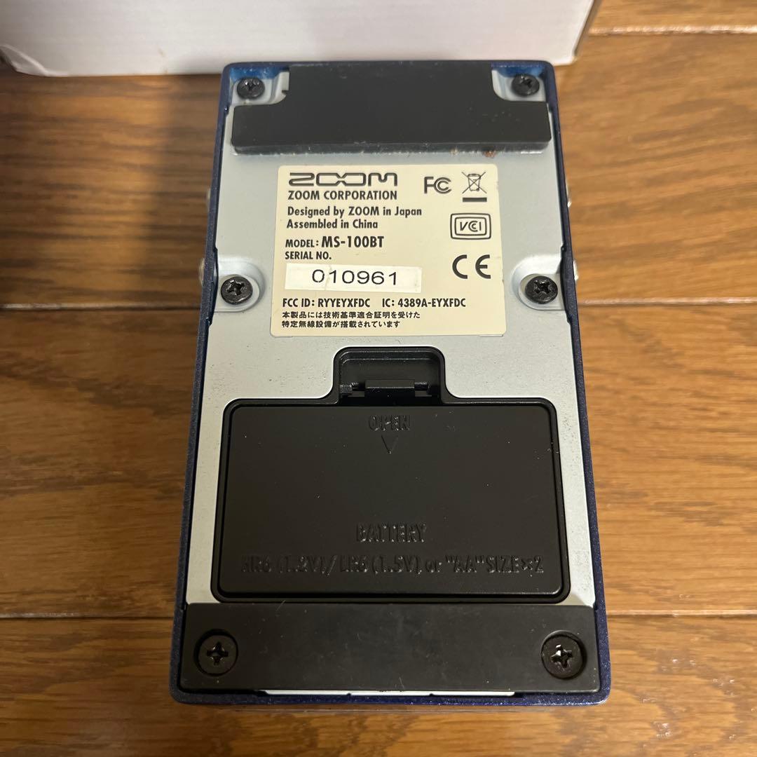 ZOOM MULTISTOMP MS-100BT WAXXモディファイモデル