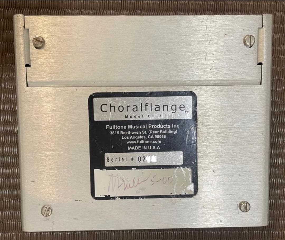 Fulltone Choralflange ギターエフェクター