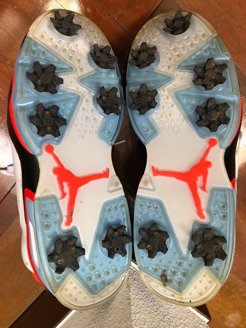 エアジョーダンゴルフ6 RetroLow White Infrerd26.5cm