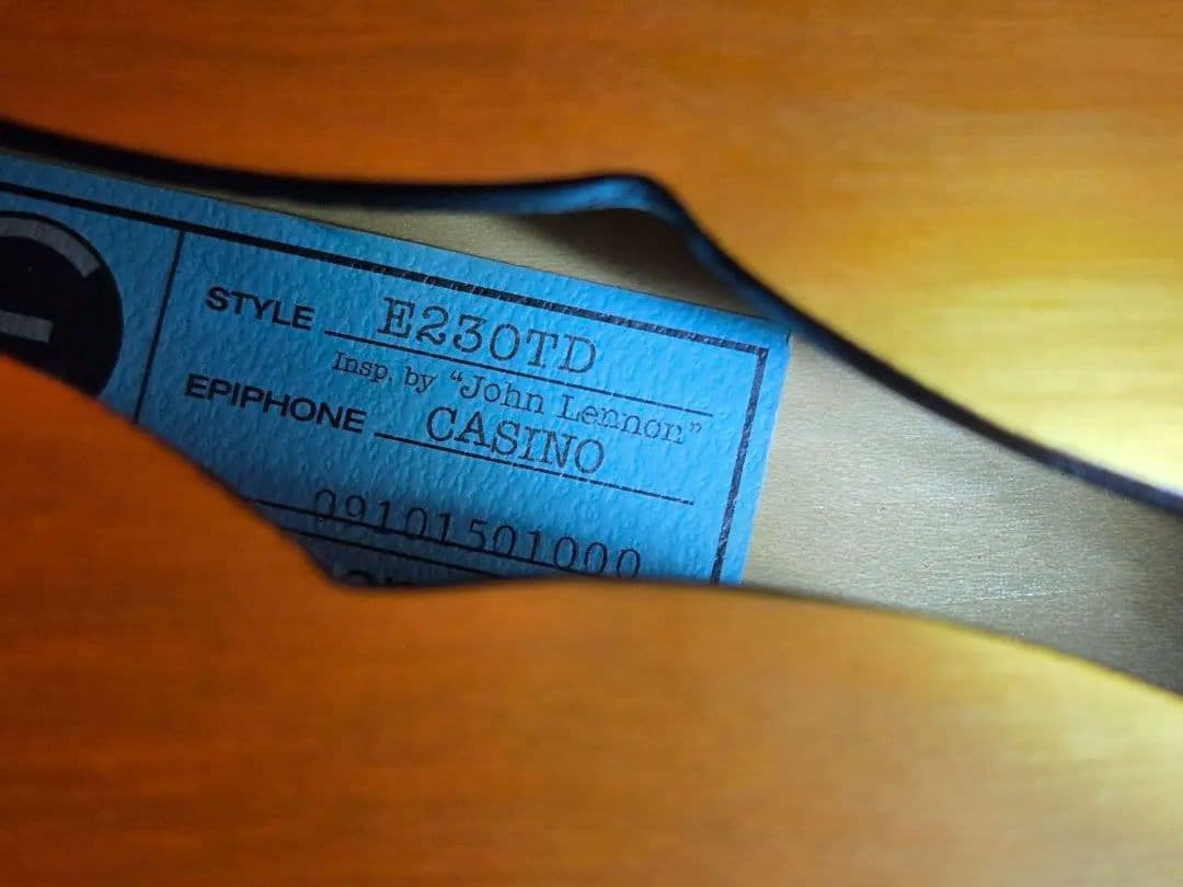 ギター Epiphone Casino Inspired by John Lennon
