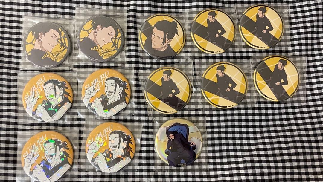 呪術廻戦 夏油傑 缶バッジ 54個まとめ売り