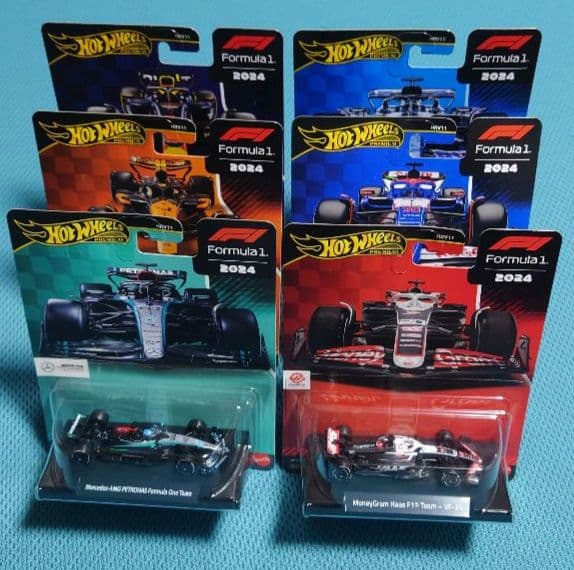 【新品未開封】2025 HW FORMULA 1 　　　６種セット