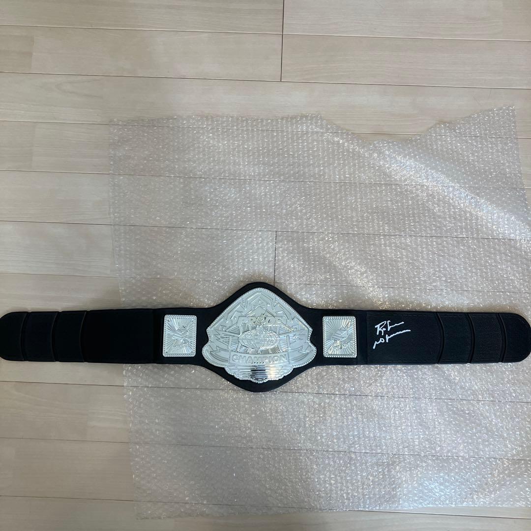 PRIDE チャンピオンベルト フィギュア付き　プロレス　ノゲイラ弟サイン付