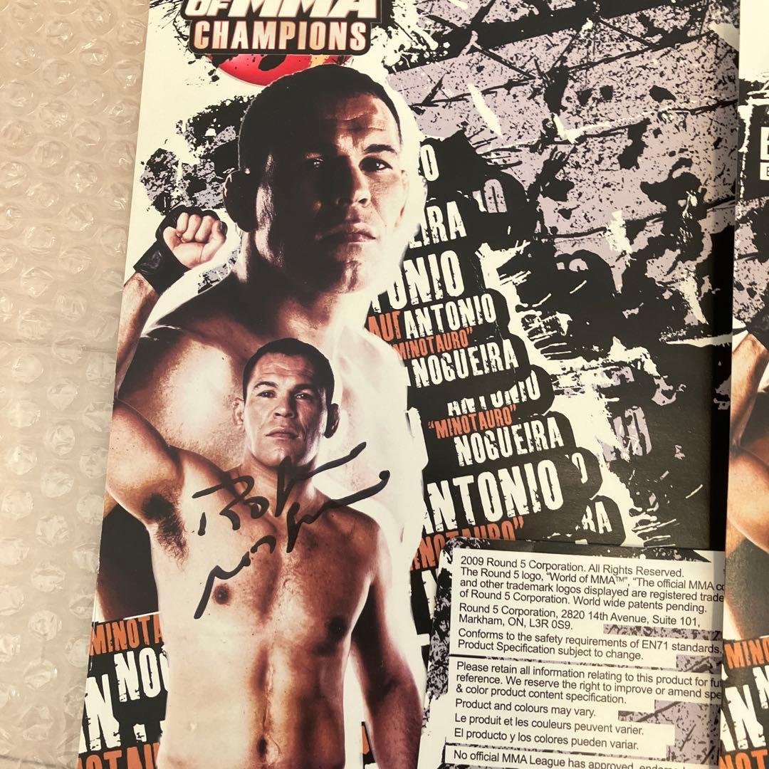 PRIDE チャンピオンベルト フィギュア付き　プロレス　ノゲイラ弟サイン付