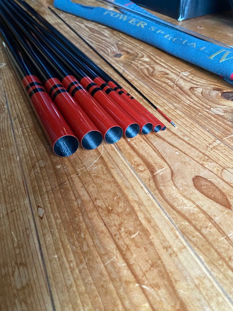 【美品】がまかつ　がま鮎　パワースペシャル Ⅳ　引抜急瀬９０