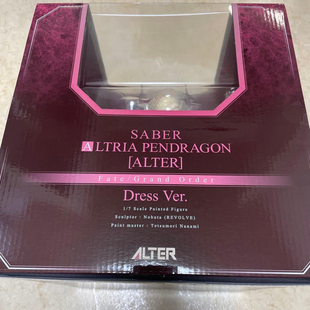 アルター　セイバー／アルトリア・ペンドラゴン［オルタ］　ドレスVer. 開封済み