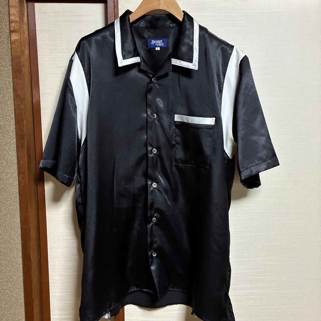 become tree ボウリングシャツ