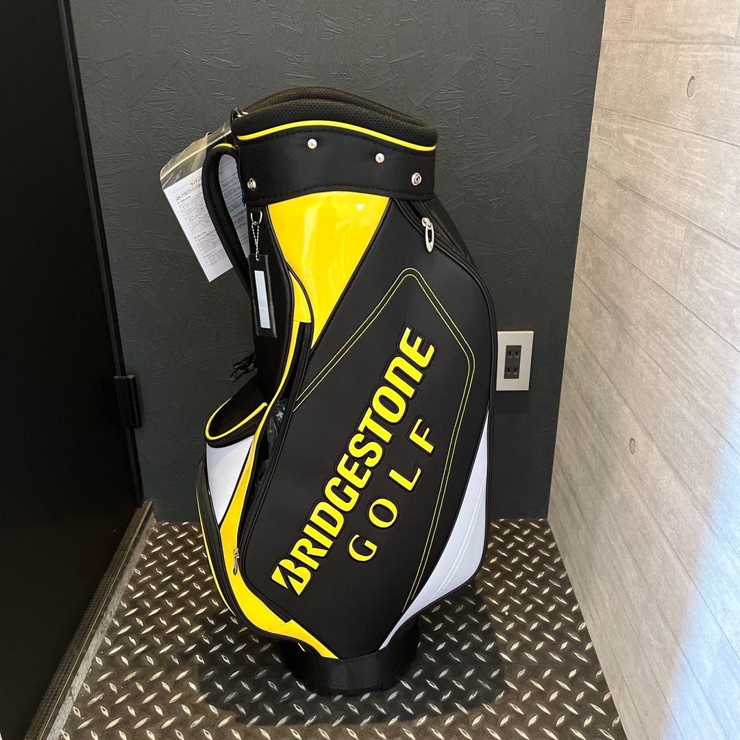 新品　BRIDGESTONE GOLF キャディバッグ イエロー/ブラック