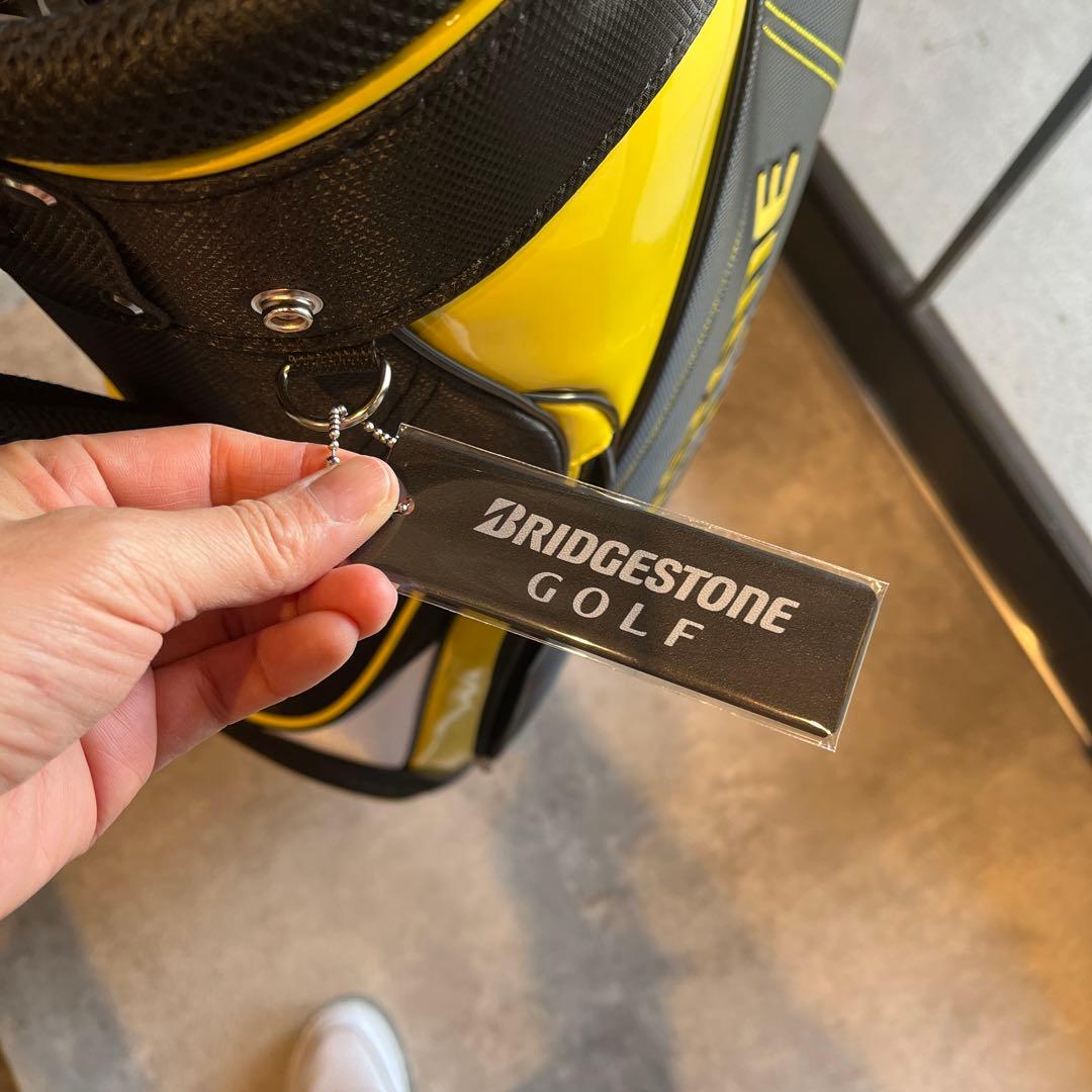 新品　BRIDGESTONE GOLF キャディバッグ イエロー/ブラック