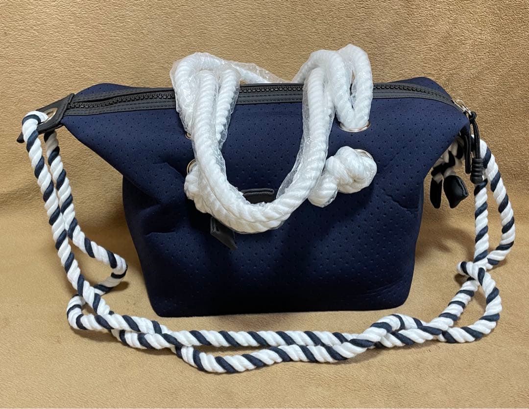 新品パーリーゲイツPEARLY GATES ネオプレーン カートバッグ ネイビー