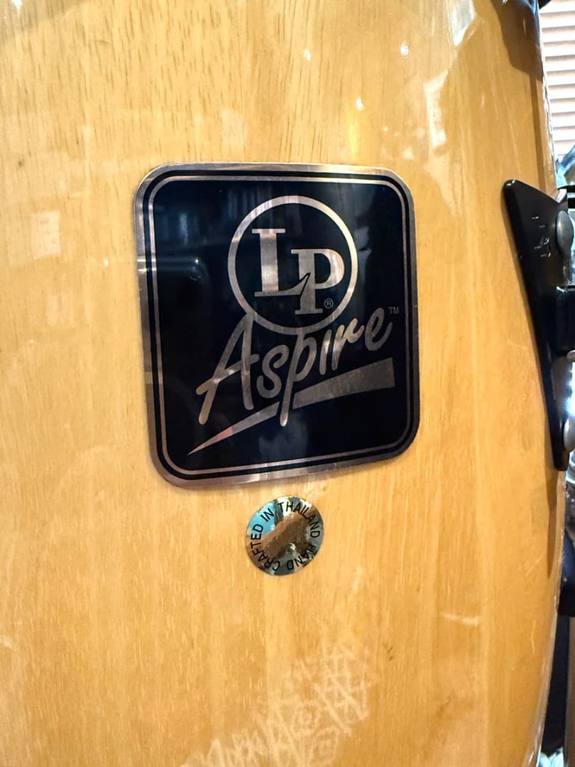 LP Aspire コンガセット 10\"&11\" スタンド付き 中古美品 手渡