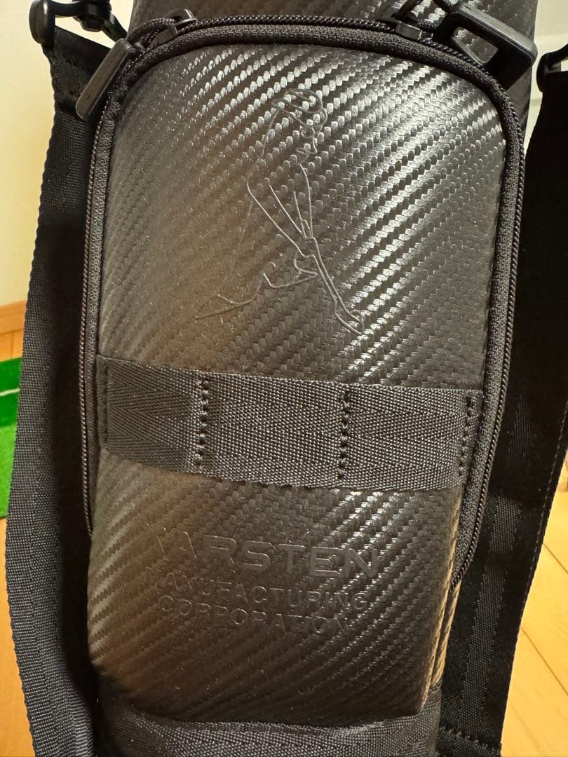 PING カーボンファイバーセルフスタンド サブバッグ　スタンドバッグ　ブラック