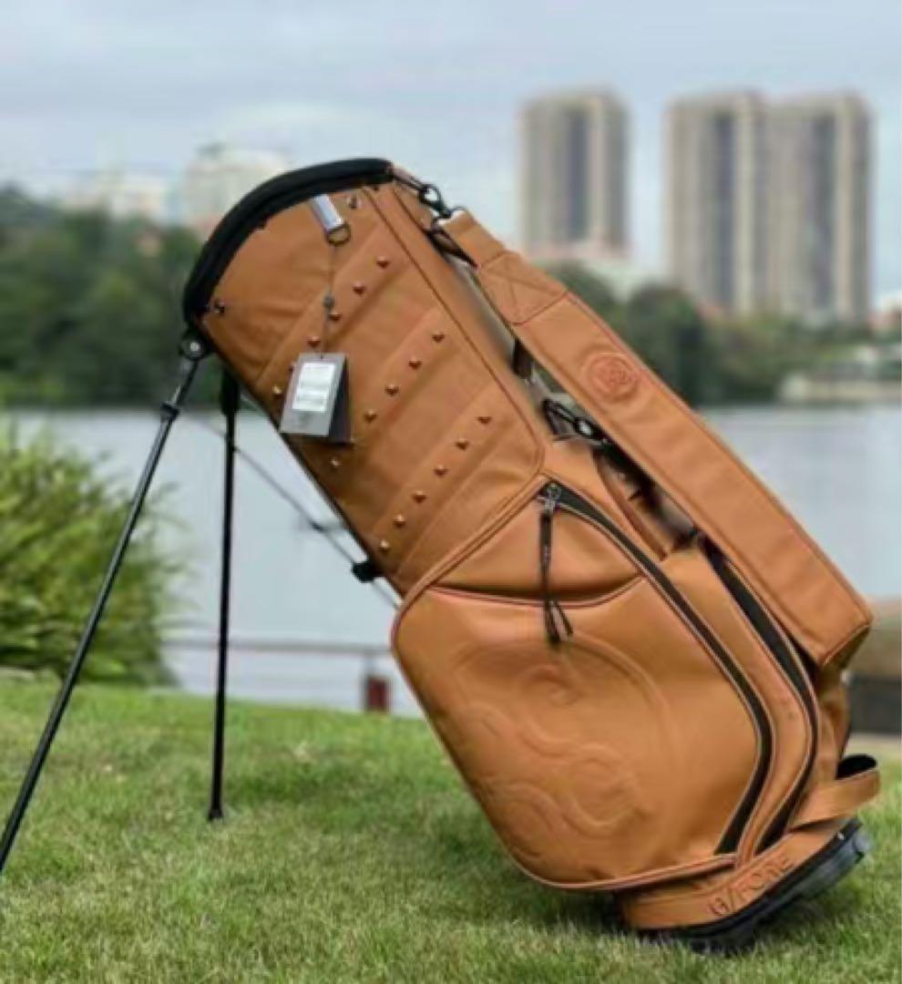 G/FORE ジーフォア ゴルフバッグ·キャディバッグ スタンド式 ブラウン