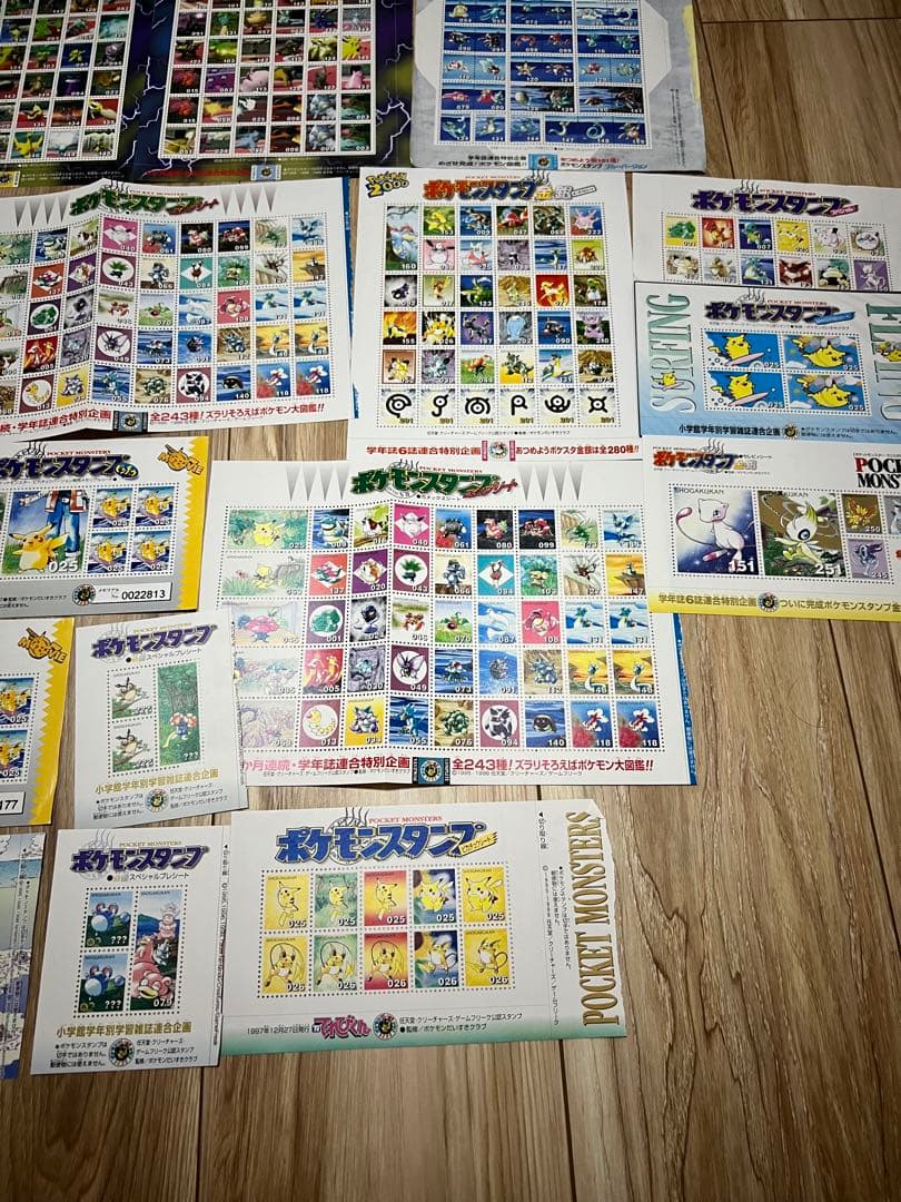 【希少】ポケモンスタンプ　シート　26枚セット