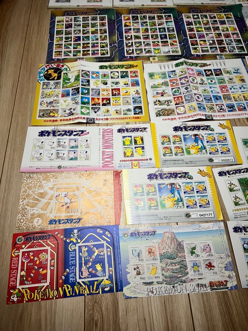 【希少】ポケモンスタンプ　シート　26枚セット