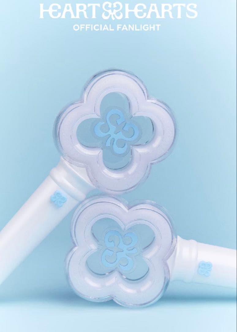 2個セット　ペンライト Hearts2Hearts ハトゥハ ハツハ トレカなし