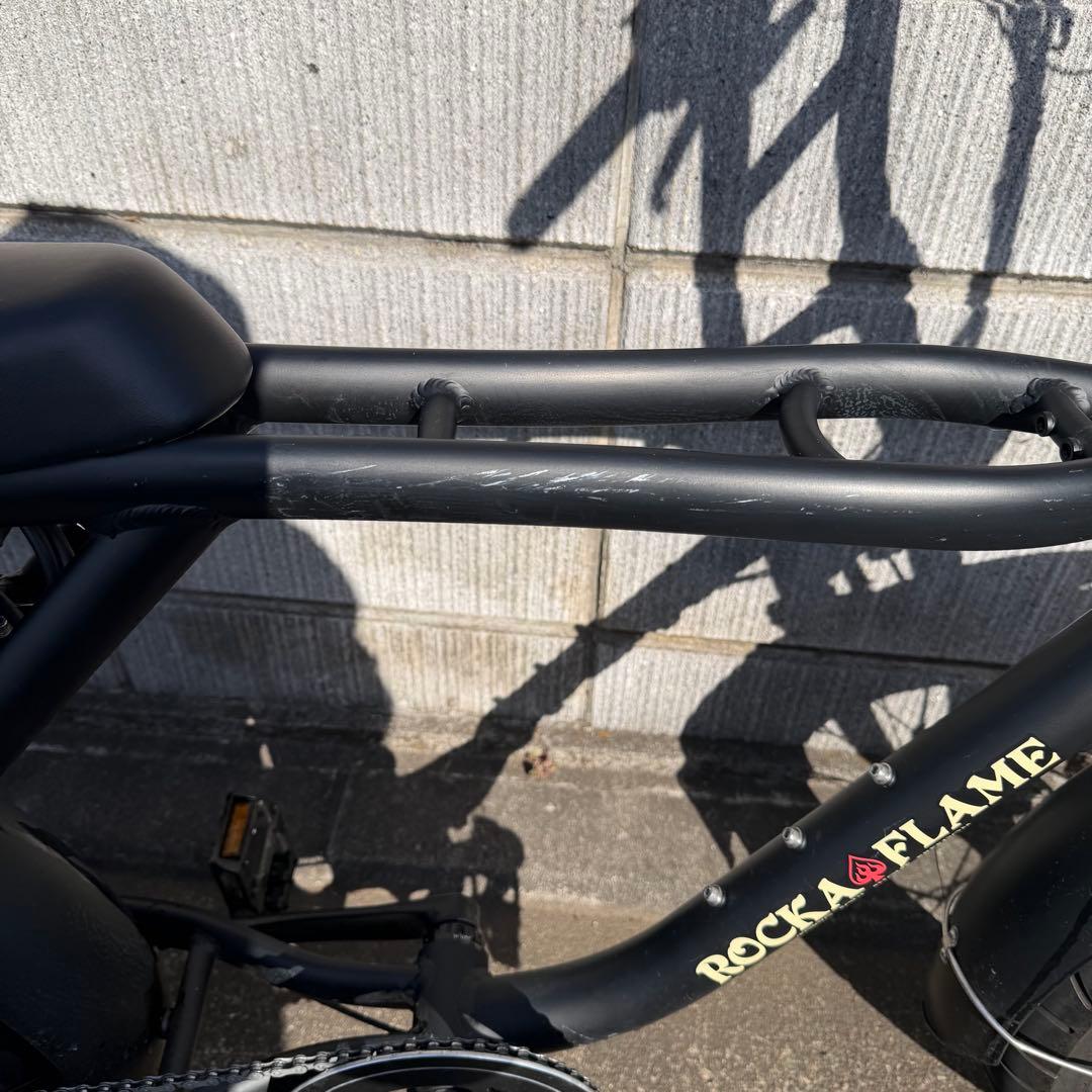 ROKA FLAME 電動アシスト自転車 マットブラック