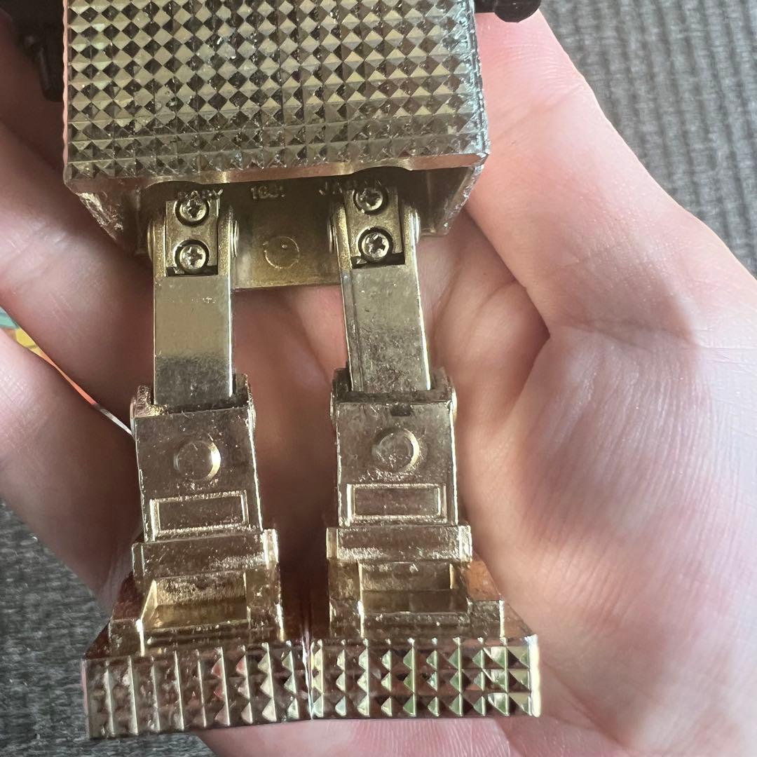 レア 当時物 ポピー 超合金 黄金戦士 ゴールドライタン クリスタルカット ロボ