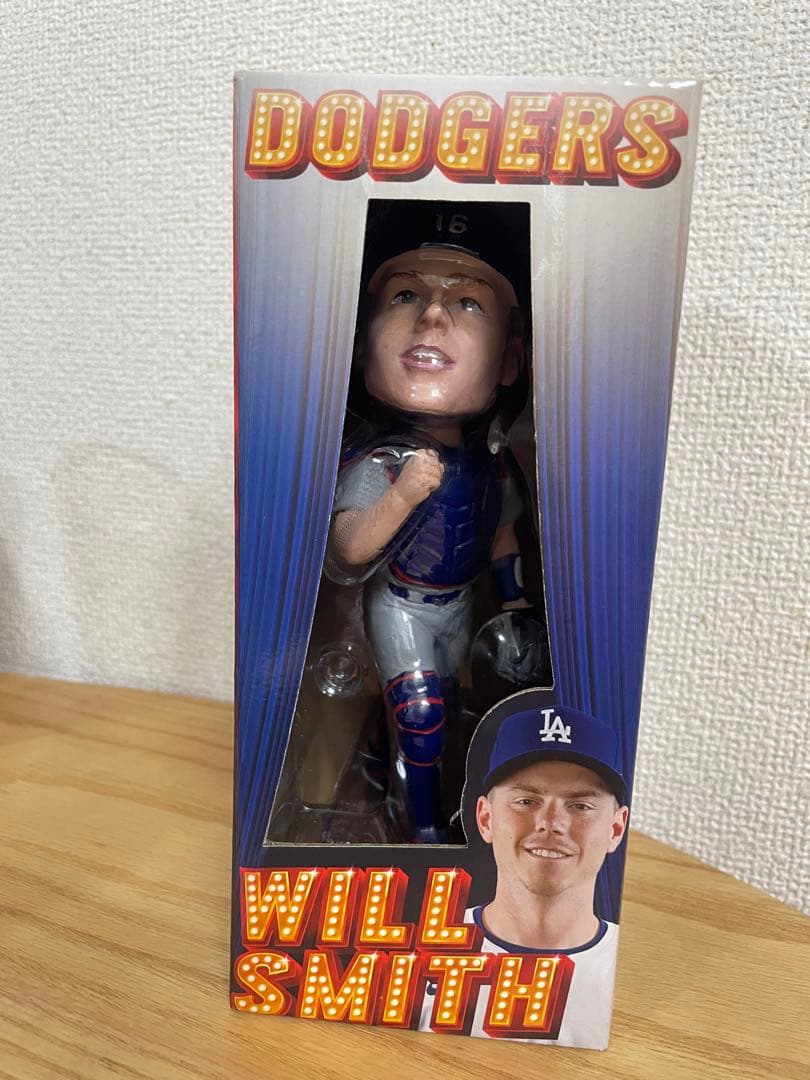 ロサンゼルス・ドジャース ウィル・スミス ボブルヘッド