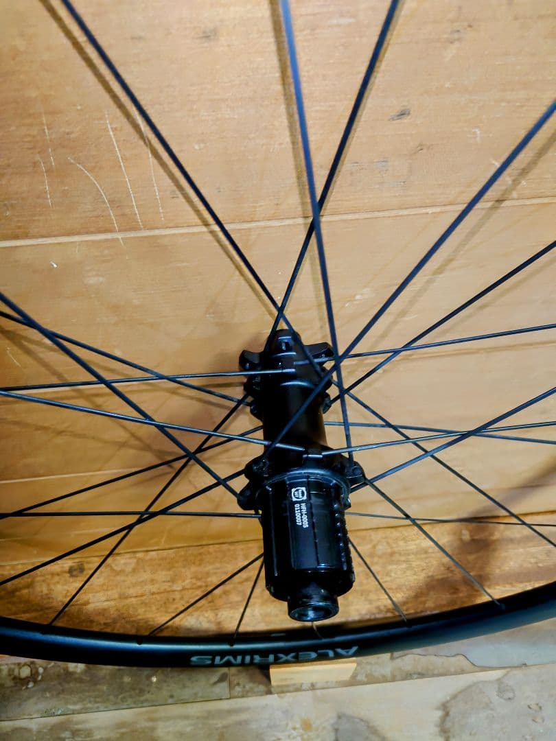 ALEXRIMS RXD2 ブラックリム ホイール