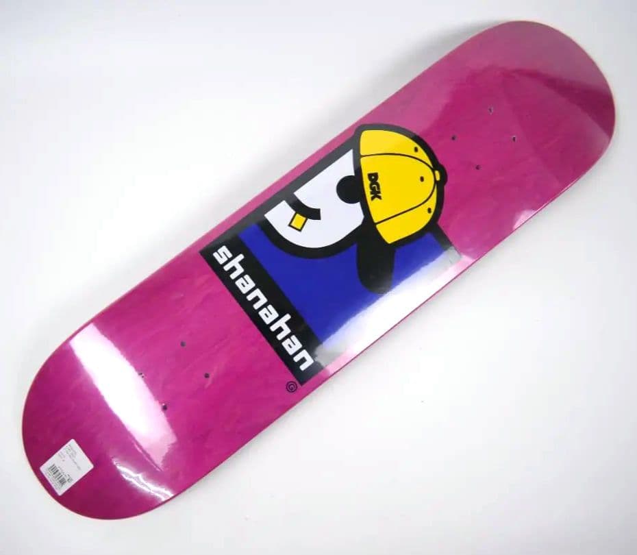 DGK スケートボード デッキ 8.0 SHANAHAN デッキテープ付き