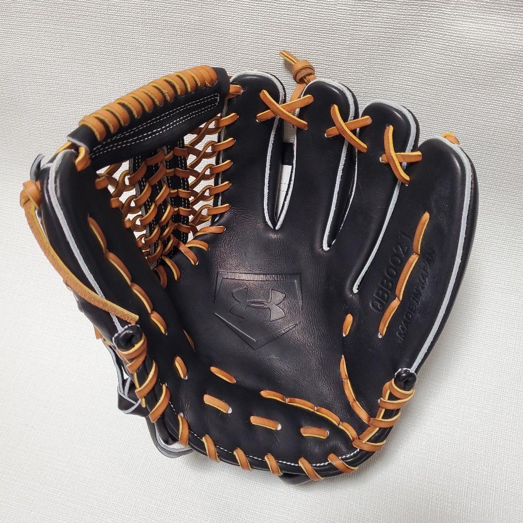 アンダーアーマー 硬式グローブ 内野手用 右投げ 日本製[ウェブヒモ色焼け]