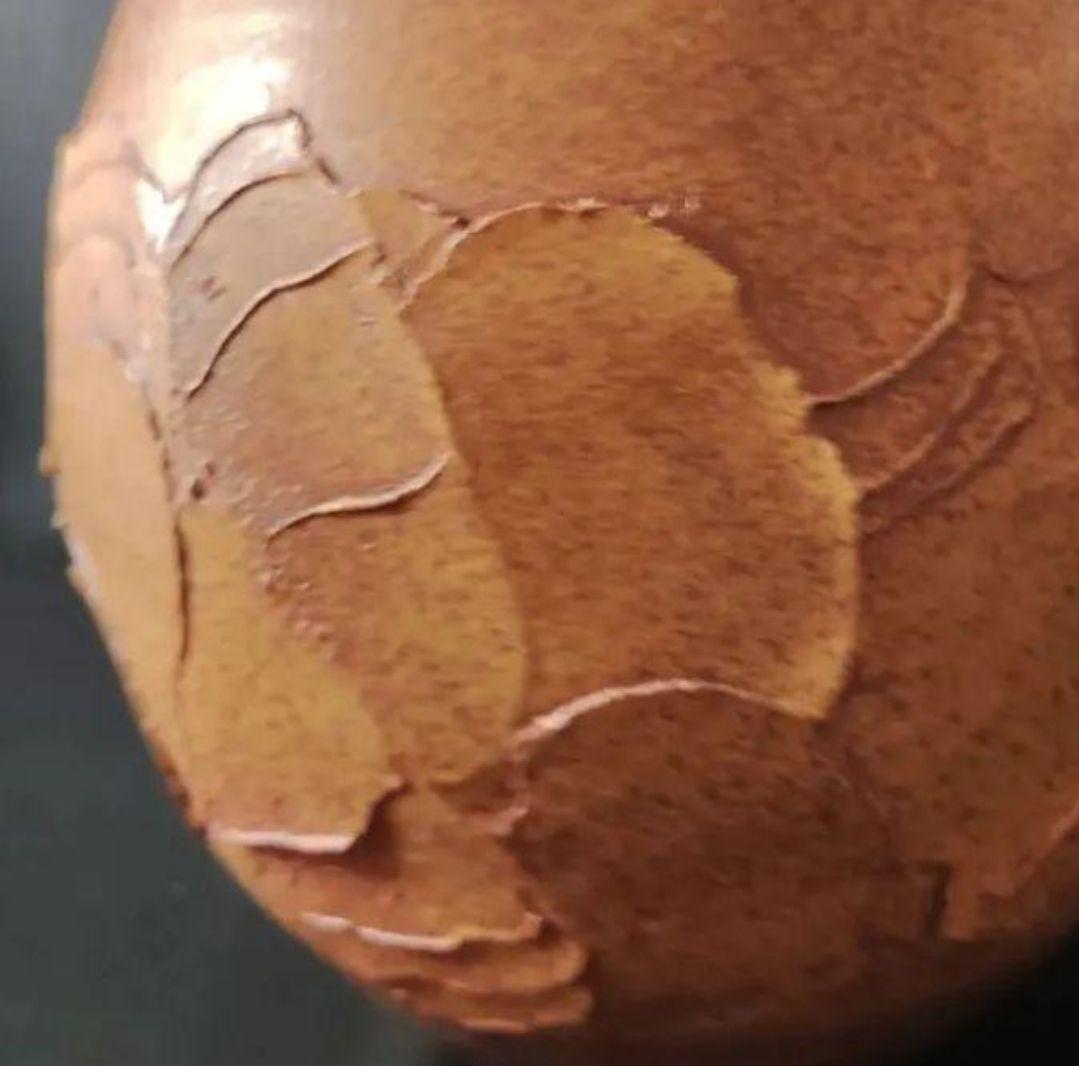 【未使用美品】 皿谷実作 熊野焼 花瓶 大型 栞付 作家物 美術工芸 伝統工芸