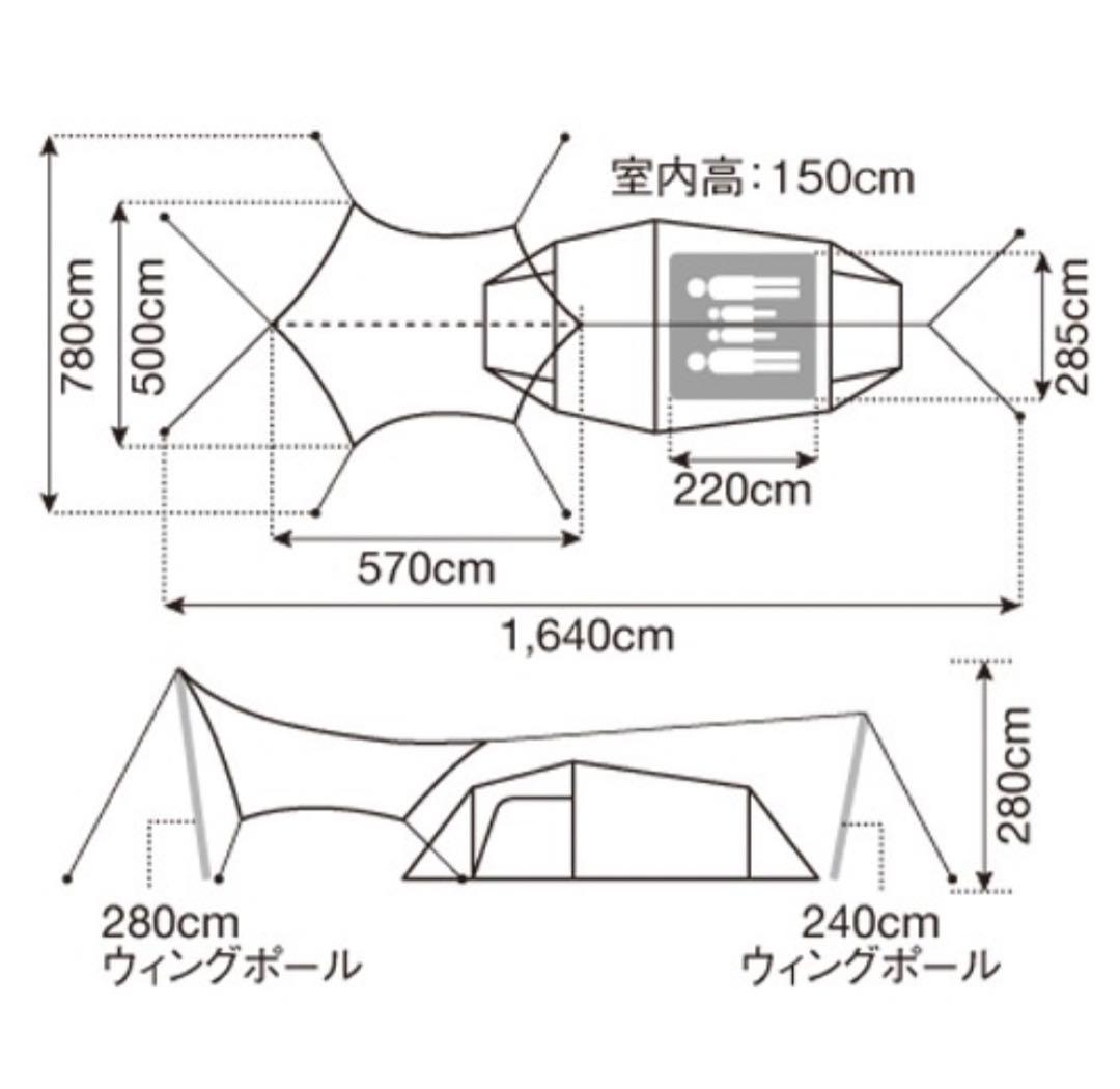 【新品未開封】スノーピーク エントリーパックTT SET-250RH