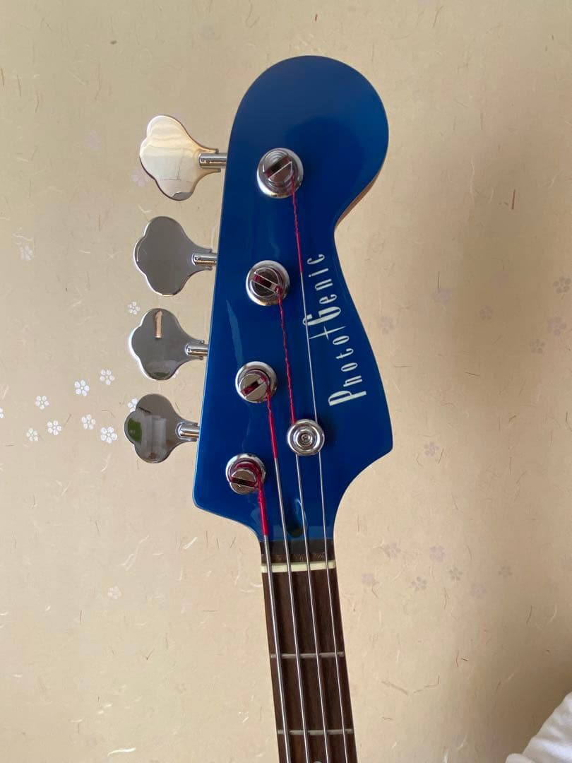 photogenic エレキベース ブルー
