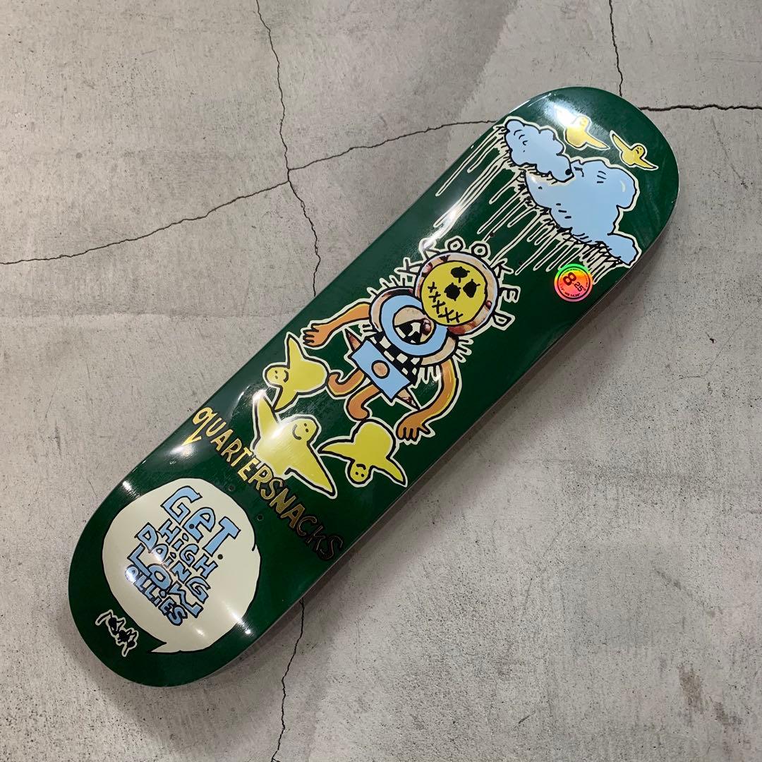 スケートボード Krooked x QUARTERSNACKS 8.25inch