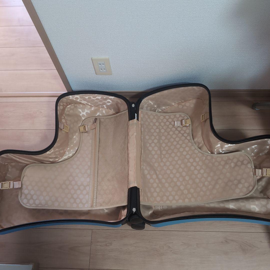 NORICCO ノリッコ 子どもが乗れるキャリーケース スーツケース 青